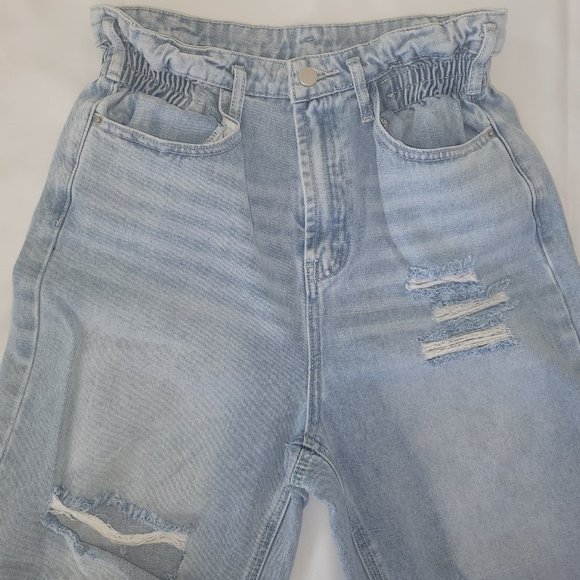 SHEIN Baggy Distressed Boyfriend Jeans - Picture 6 of 7